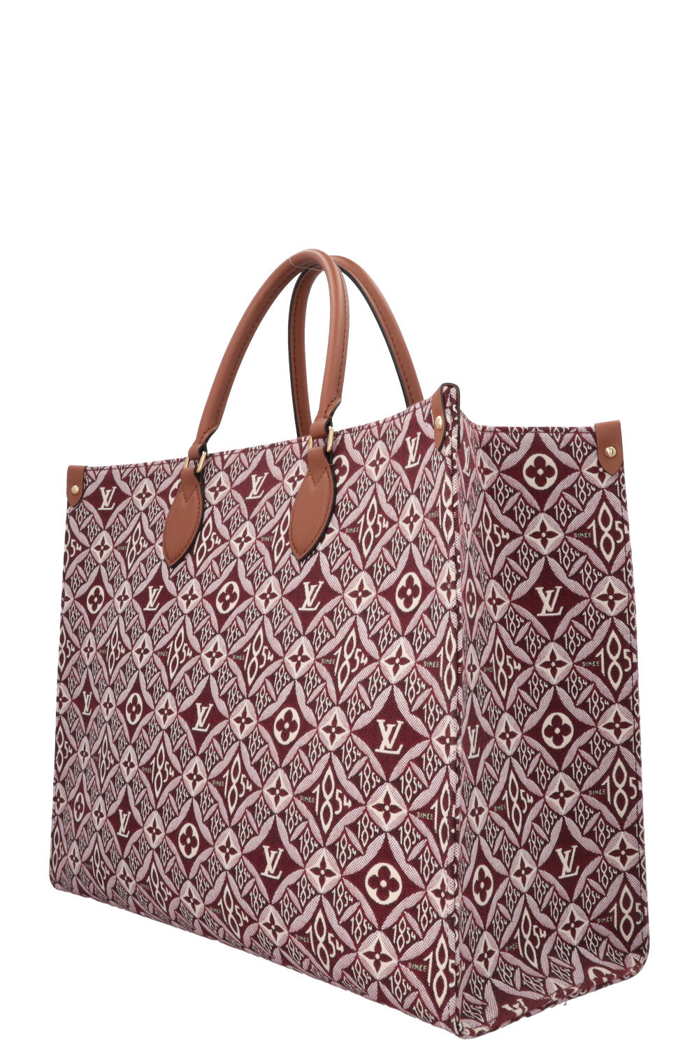 LOUIS VUITTON OnTheGo GM Since 1854 Canvas Red