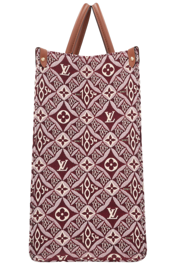 LOUIS VUITTON OnTheGo GM Since 1854 Canvas Red