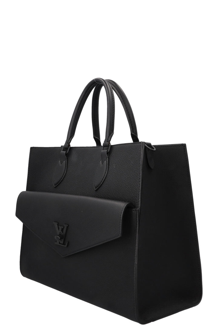 LOUIS VUITTON Lockme Tote Black
