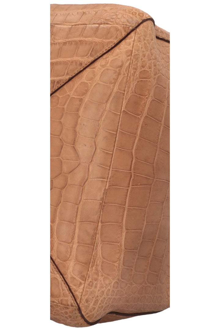 GUCCI Bucket Bag Croco Beige