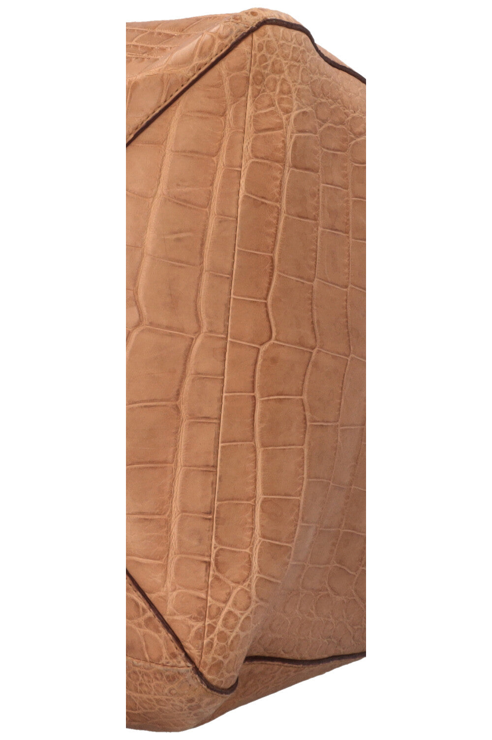 GUCCI Bucket Bag Croco Beige