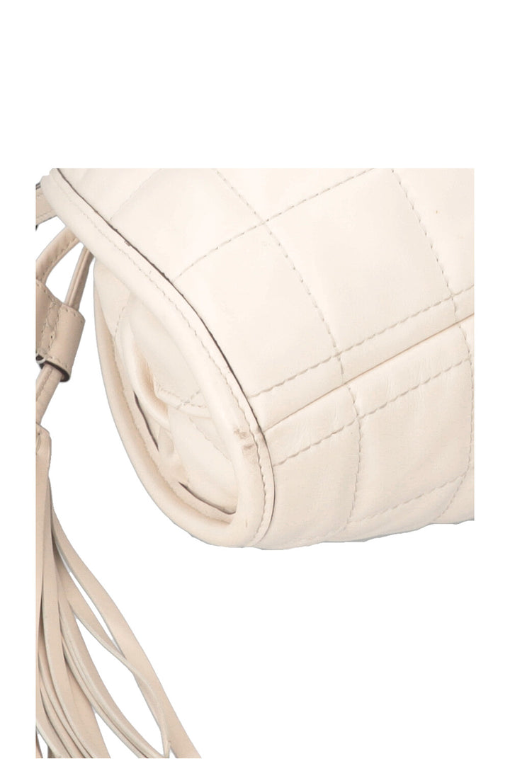 GUCCI Deco Medium Hobo Bag Leather White