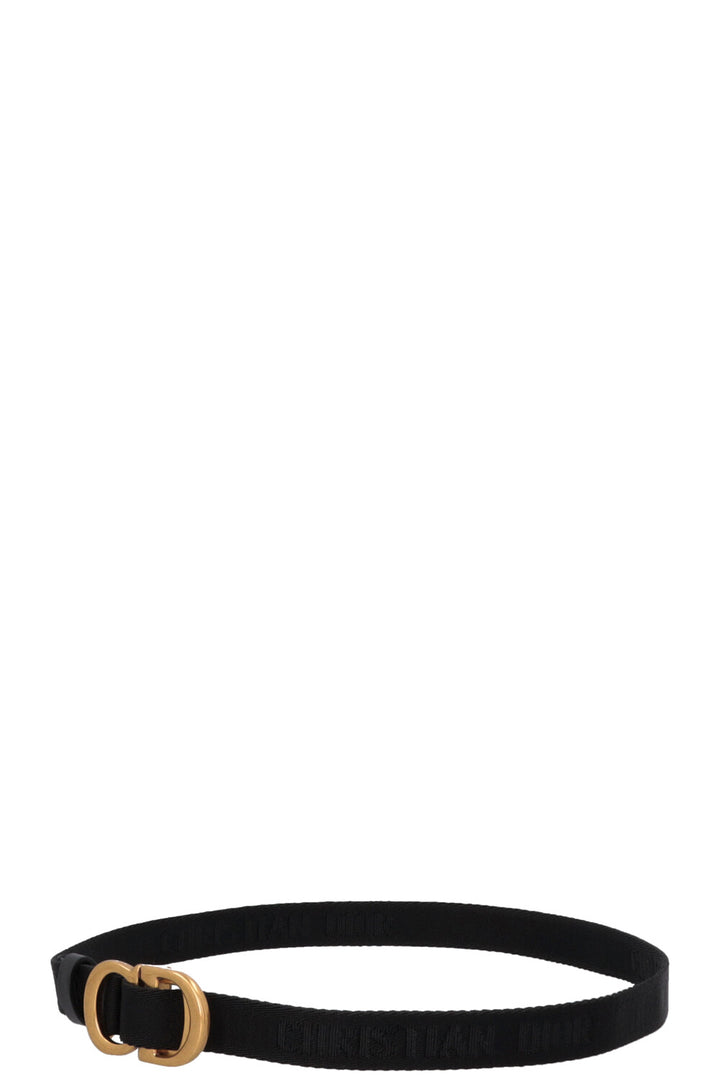 CHRISTIAN DIOR Ceinture CD Noir