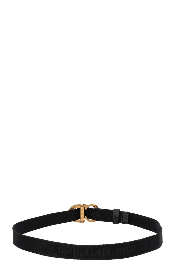 CHRISTIAN DIOR Ceinture CD Noir