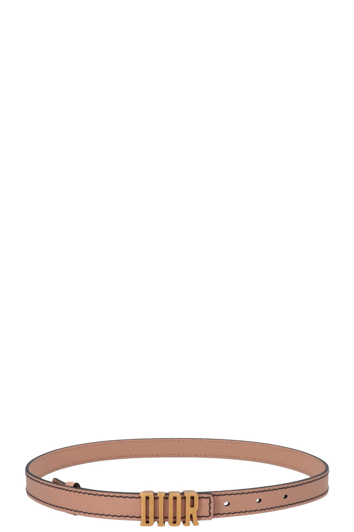 Ceinture CHRISTIAN DIOR à logo 3D rose