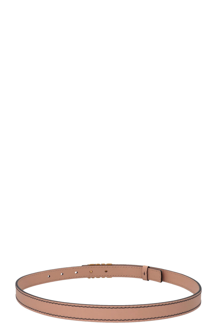 Ceinture CHRISTIAN DIOR à logo 3D rose