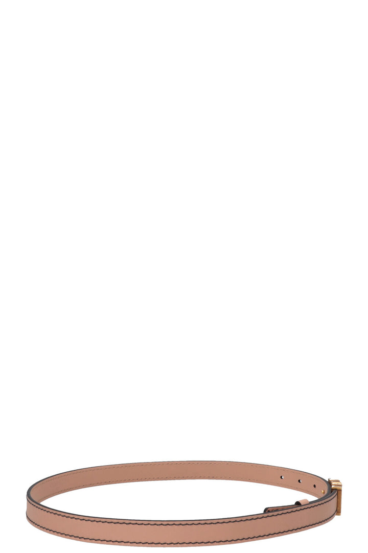 Ceinture CHRISTIAN DIOR à logo 3D rose