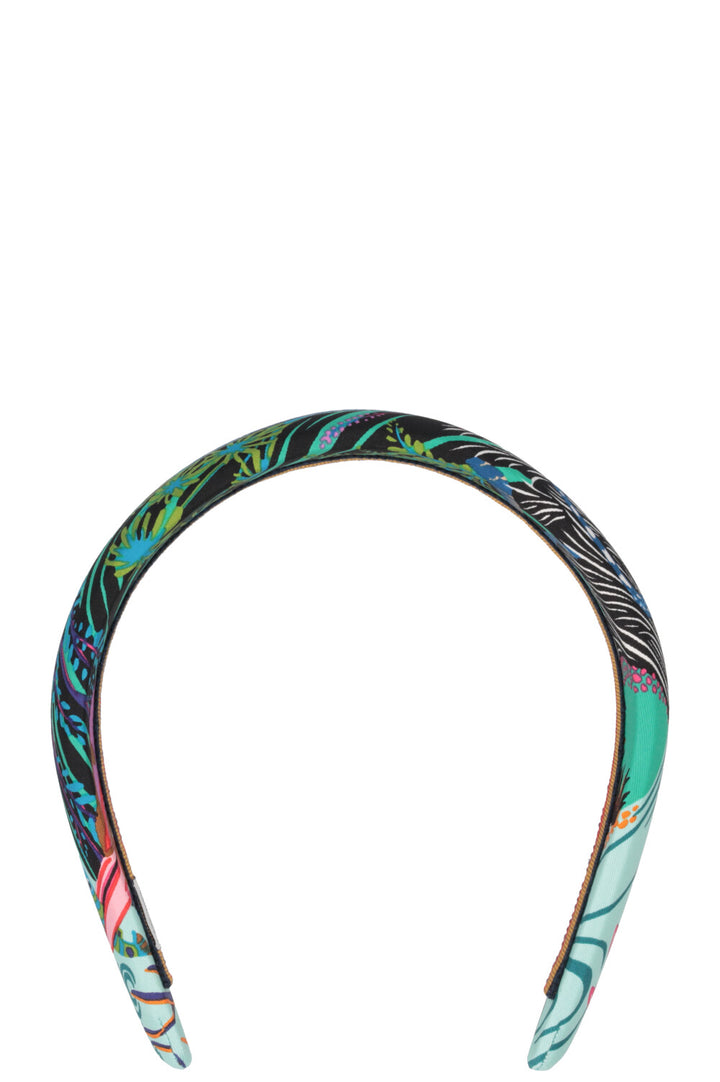 HERMÈS Serre-tête Gina Soie Multicolore