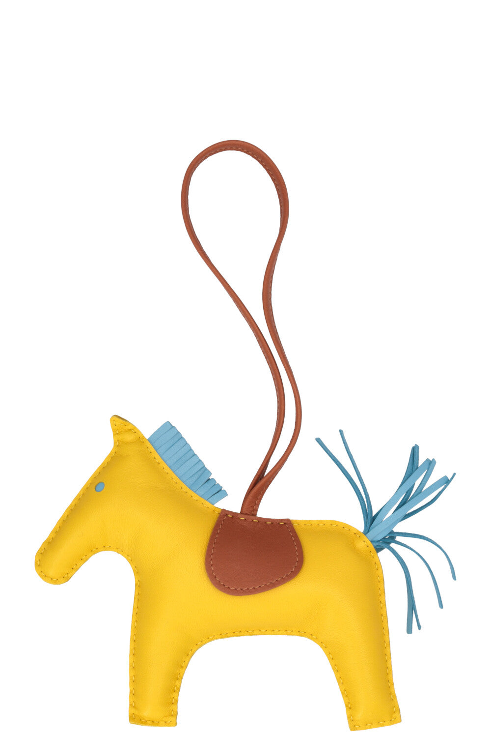 HERMÈS Rodeo GM Charm Jaune