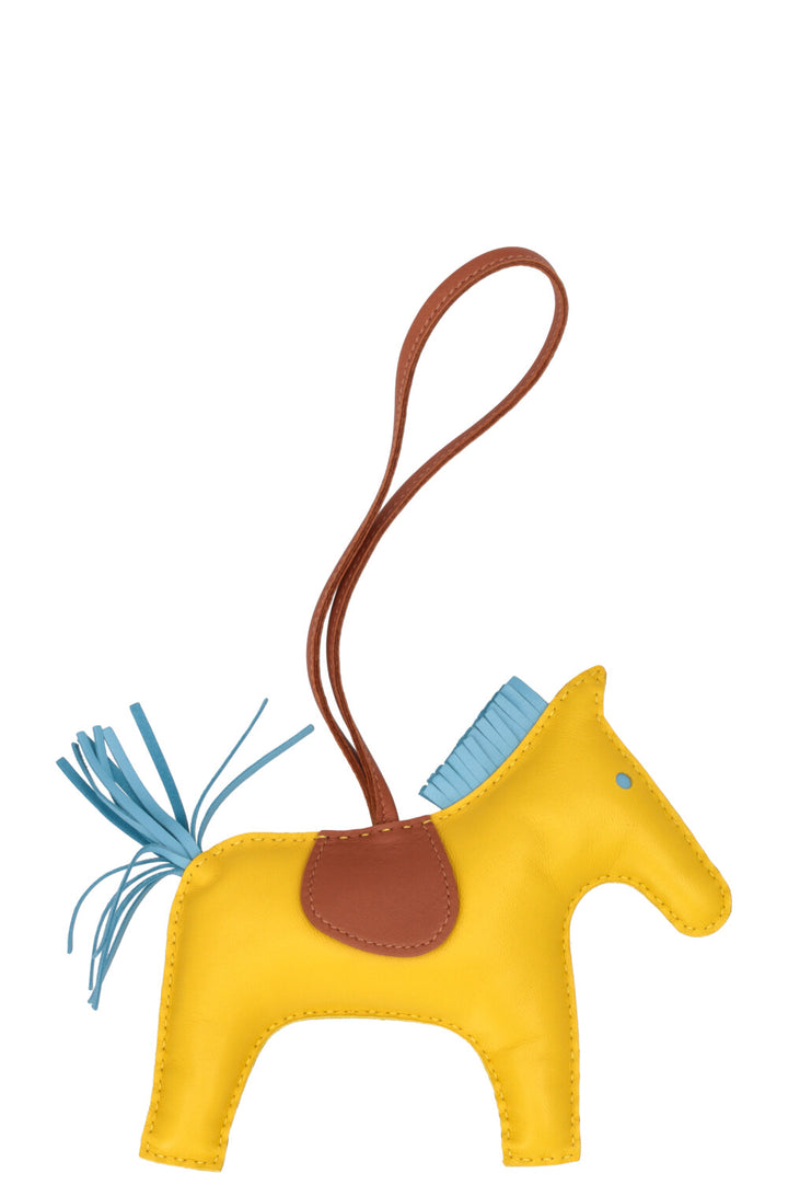 HERMÈS Rodeo GM Charm Jaune
