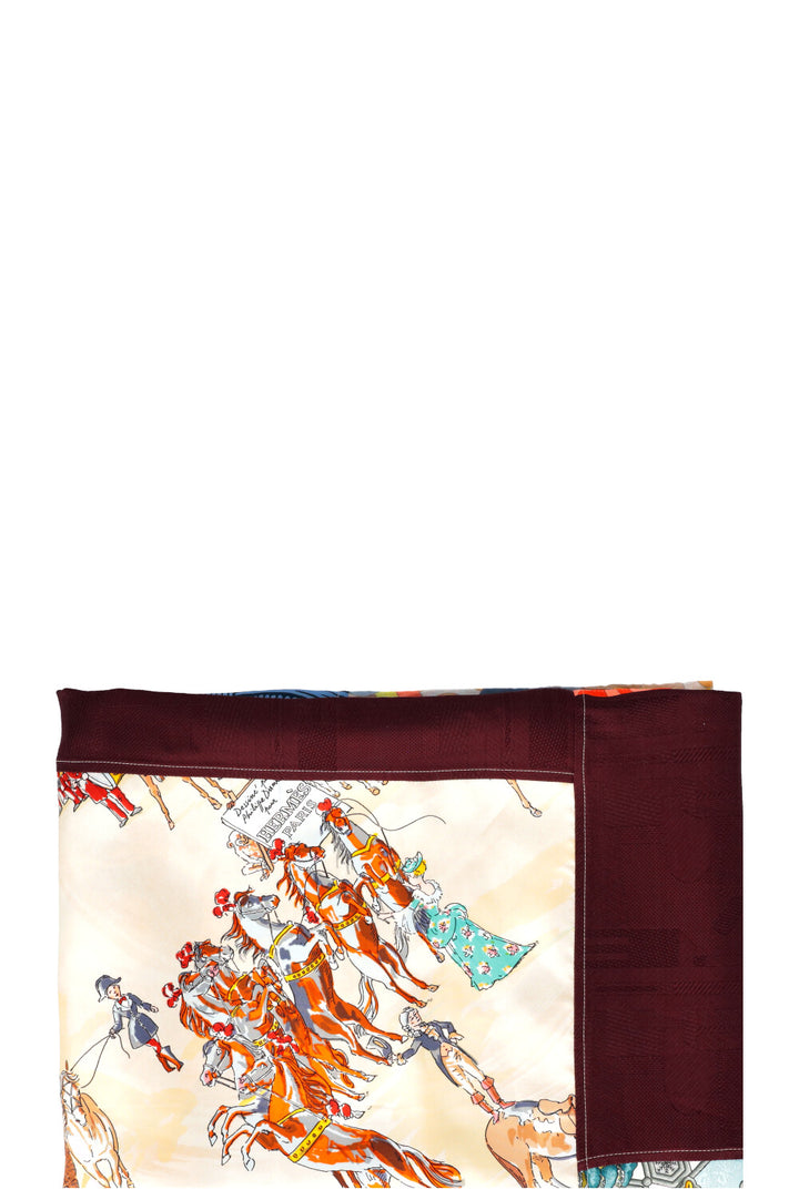 HERMÈS Stola Patchwork Multicolor