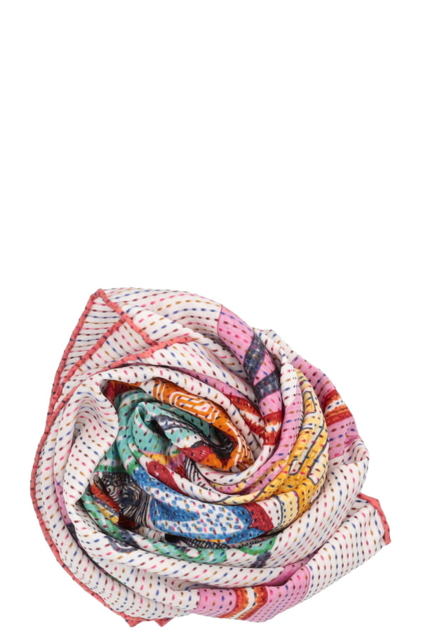 HERMÈS Chevaloscope Néon Pointille 70 Carré Soie