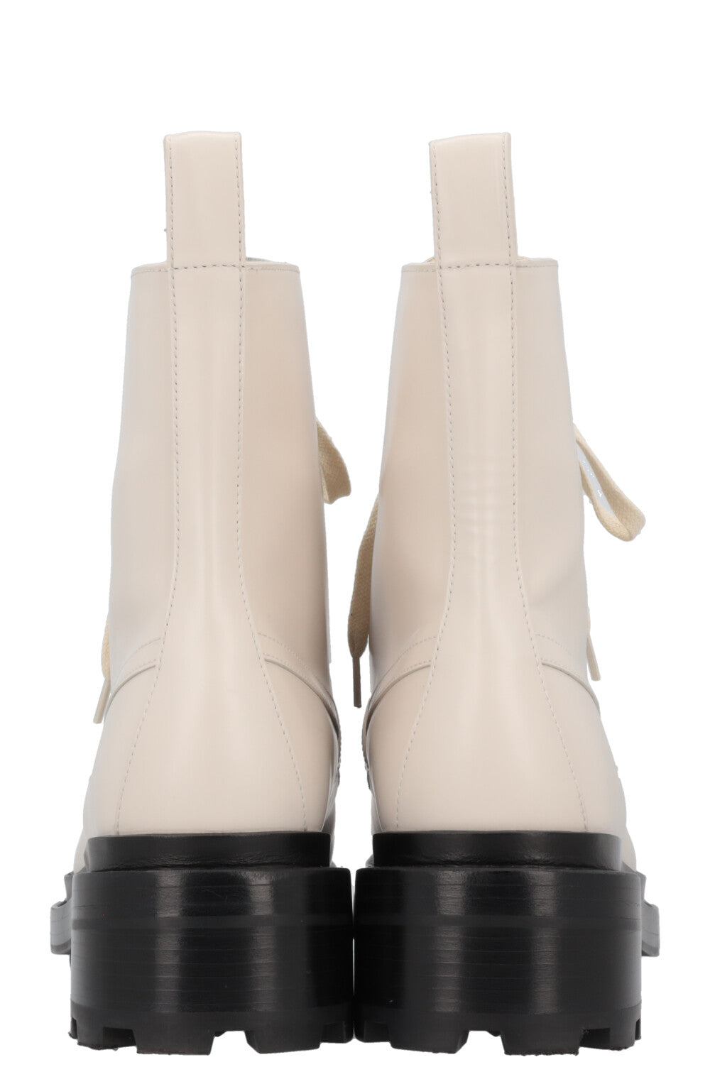 HERMÈS Funk Boots Leather Ivory