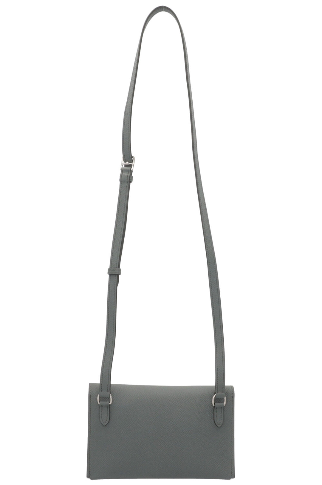 HERMÈS Hermèsnap Wallet Epsom Vert Amande