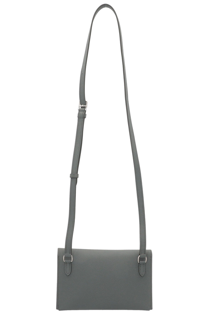 HERMÈS Hermèsnap Wallet Epsom Vert Amande