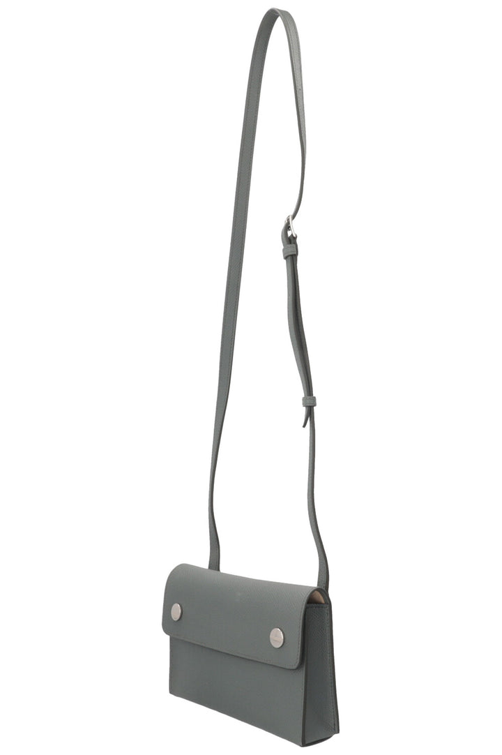 HERMÈS Hermèsnap Wallet Epsom Vert Amande