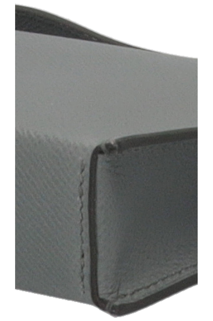 HERMÈS Hermèsnap Wallet Epsom Vert Amande