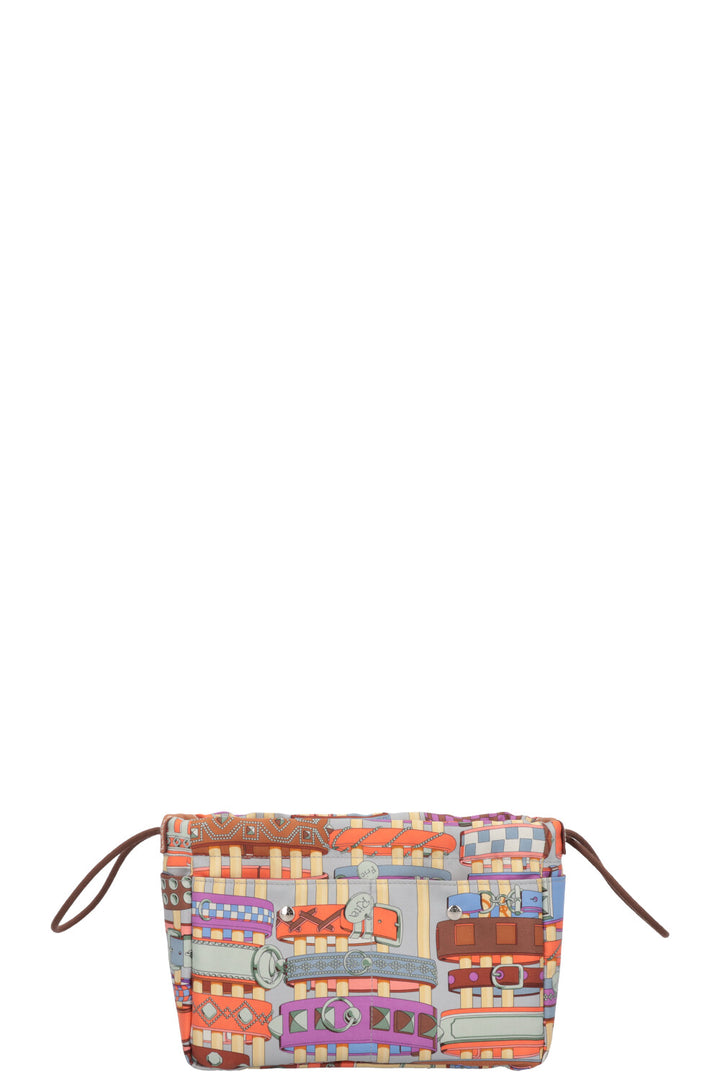 HERMÈS Fourbi 20 Pouch Silk Multicolor