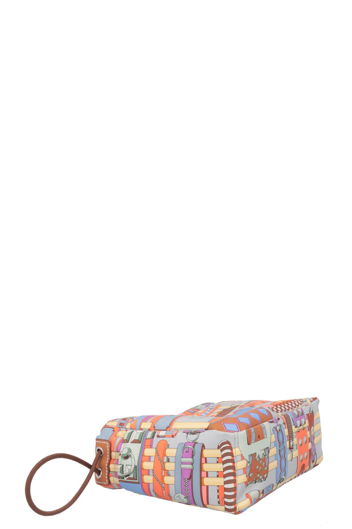 HERMÈS Fourbi 20 Pouch Silk Multicolor