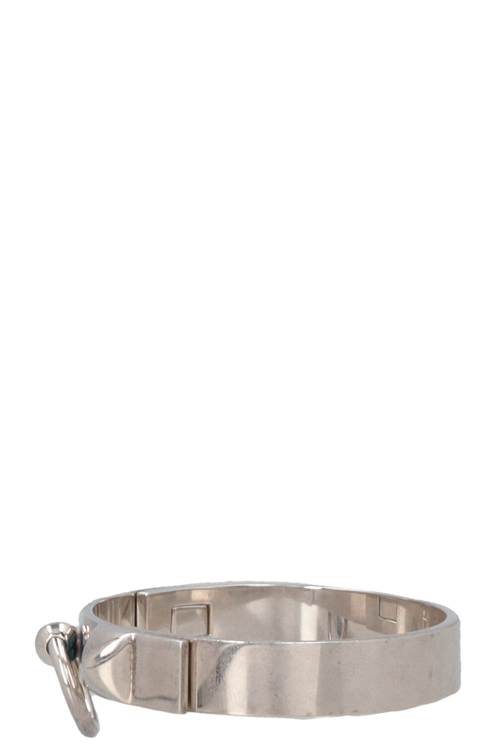 HERMÈS Collier de Chien Bracelet Small Silver