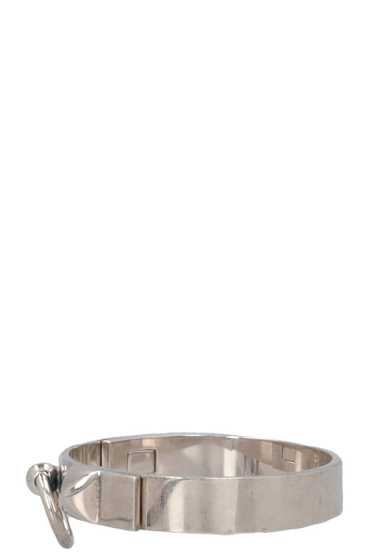 HERMÈS Collier de Chien Bracelet Small Silver