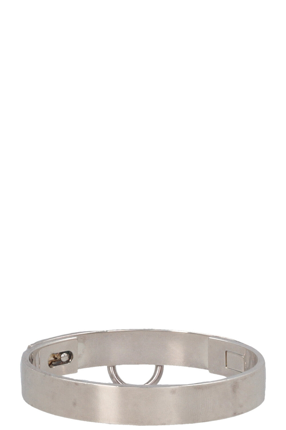 HERMÈS Collier de Chien Bracelet Small Silver