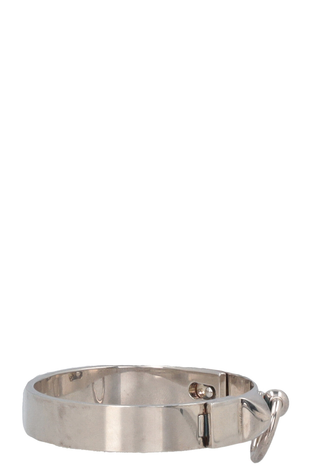 HERMÈS Collier de Chien Bracelet Small Silver