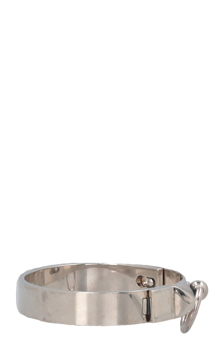 HERMÈS Collier de Chien Bracelet Small Silver