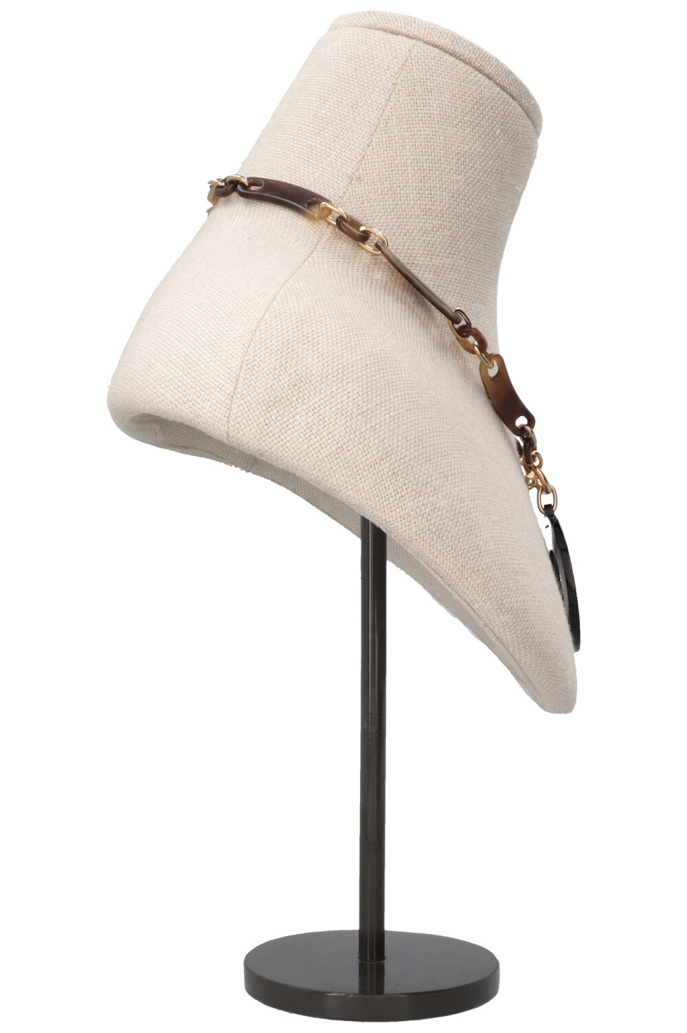 HERMÈS Chaine d'Ancre Pendant Necklace Horn