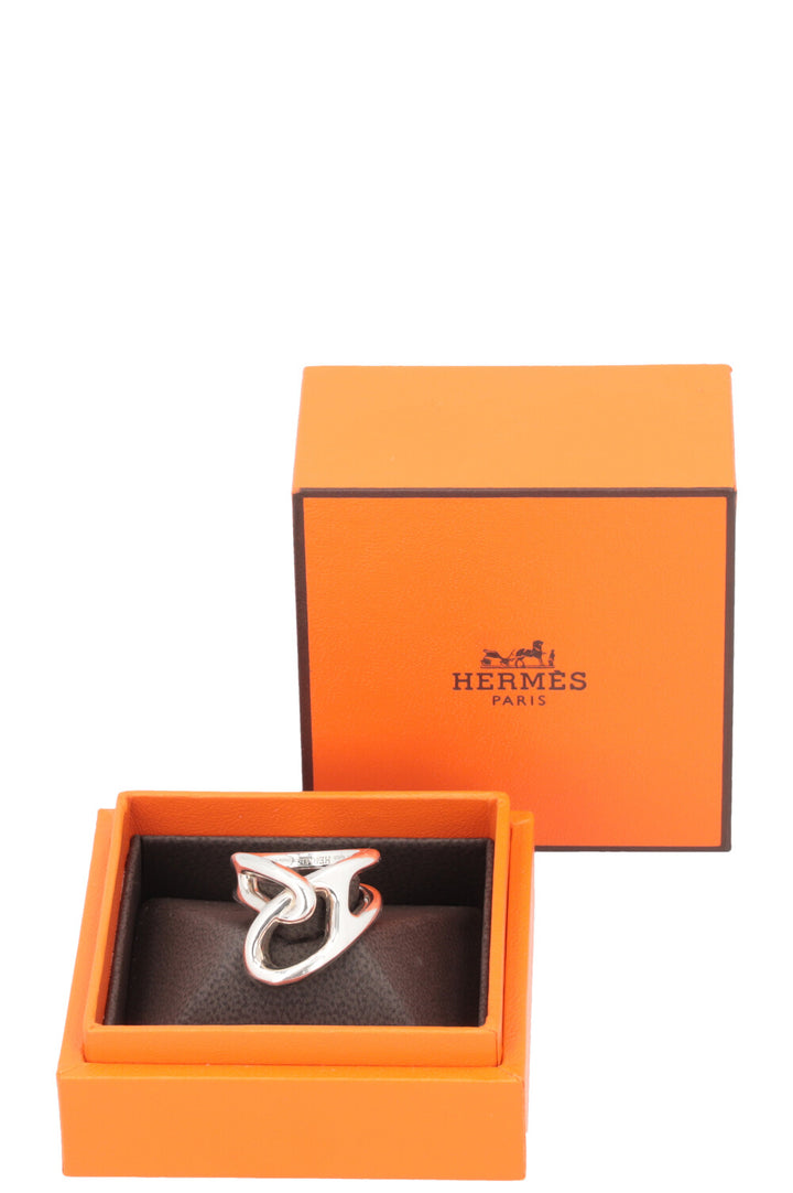 HERMÈS Chaîne d' Ancre Punk Ring