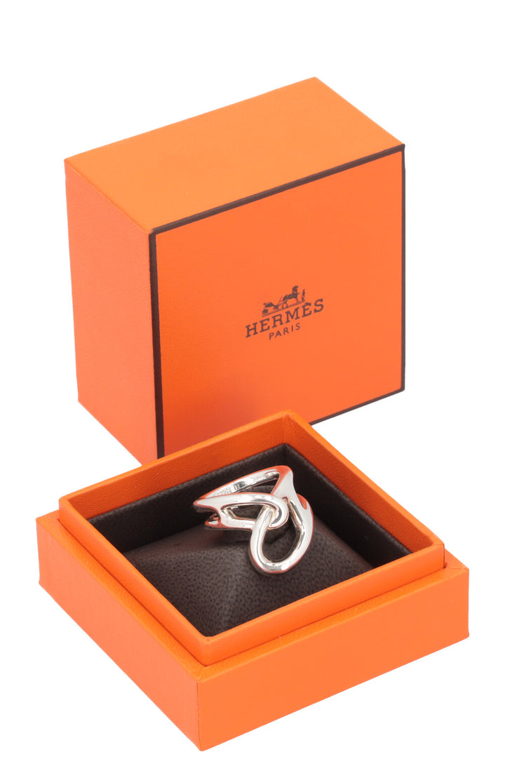 HERMÈS Chaîne d' Ancre Punk Ring