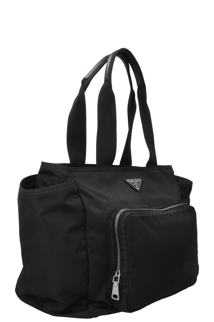 PRADA Re-Nylon Baby Bag Black
