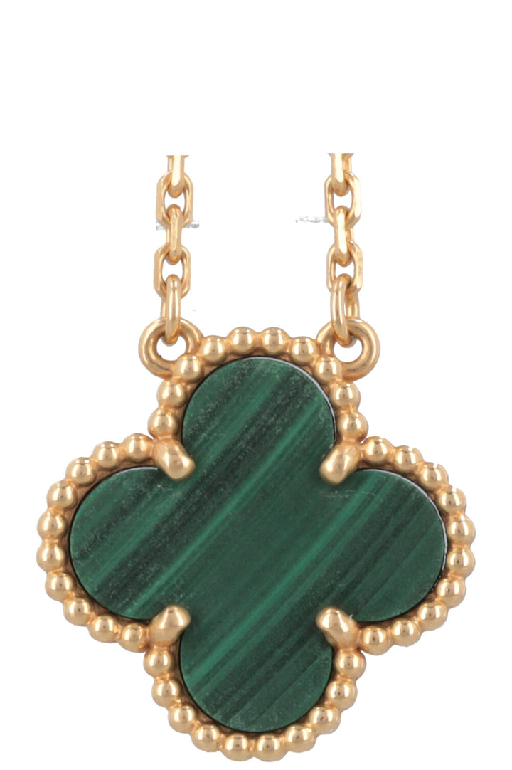 VAN CLEEF & ARPELS Vintage Motif Malachite