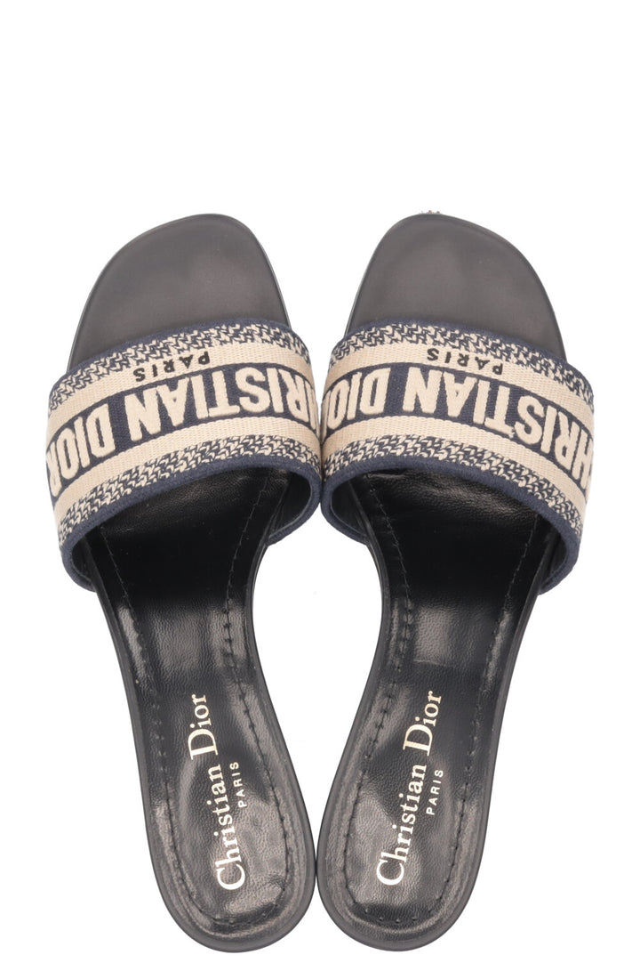 CHRISTIAN DIOR DWay Mules Blue