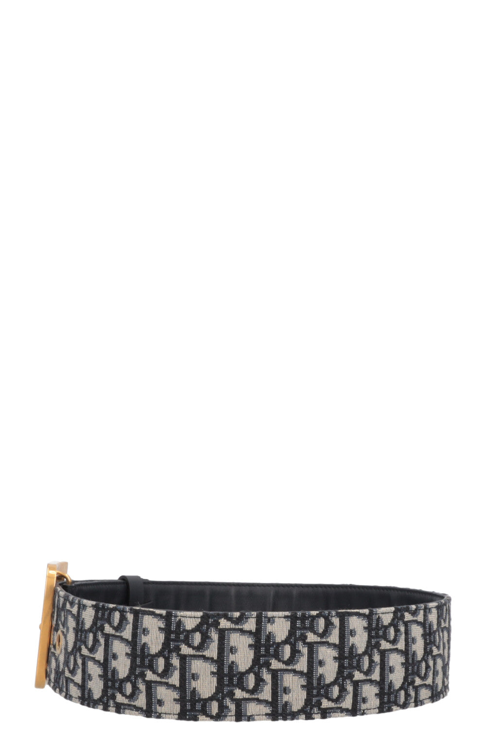 CHRISTIAN DIOR DiorQuake Waist Belt Oblique Blue