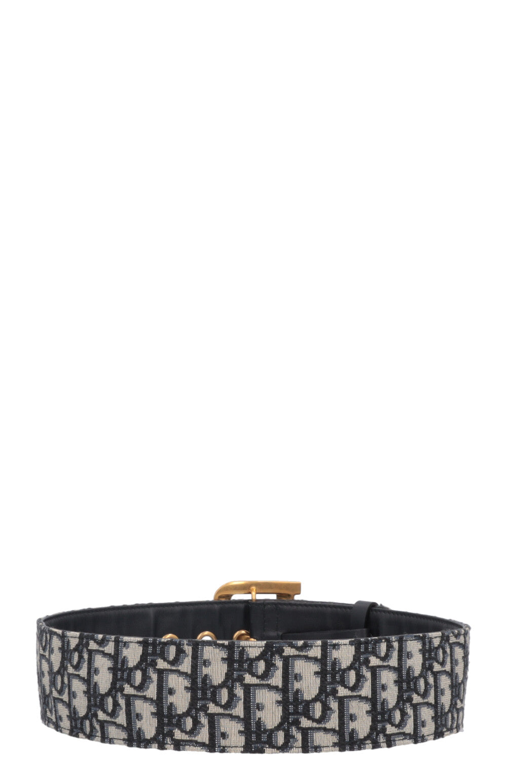 CHRISTIAN DIOR DiorQuake Waist Belt Oblique Blue