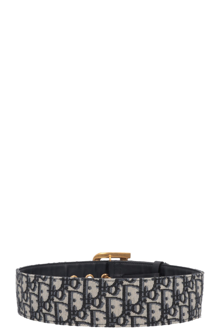 CHRISTIAN DIOR DiorQuake Waist Belt Oblique Blue