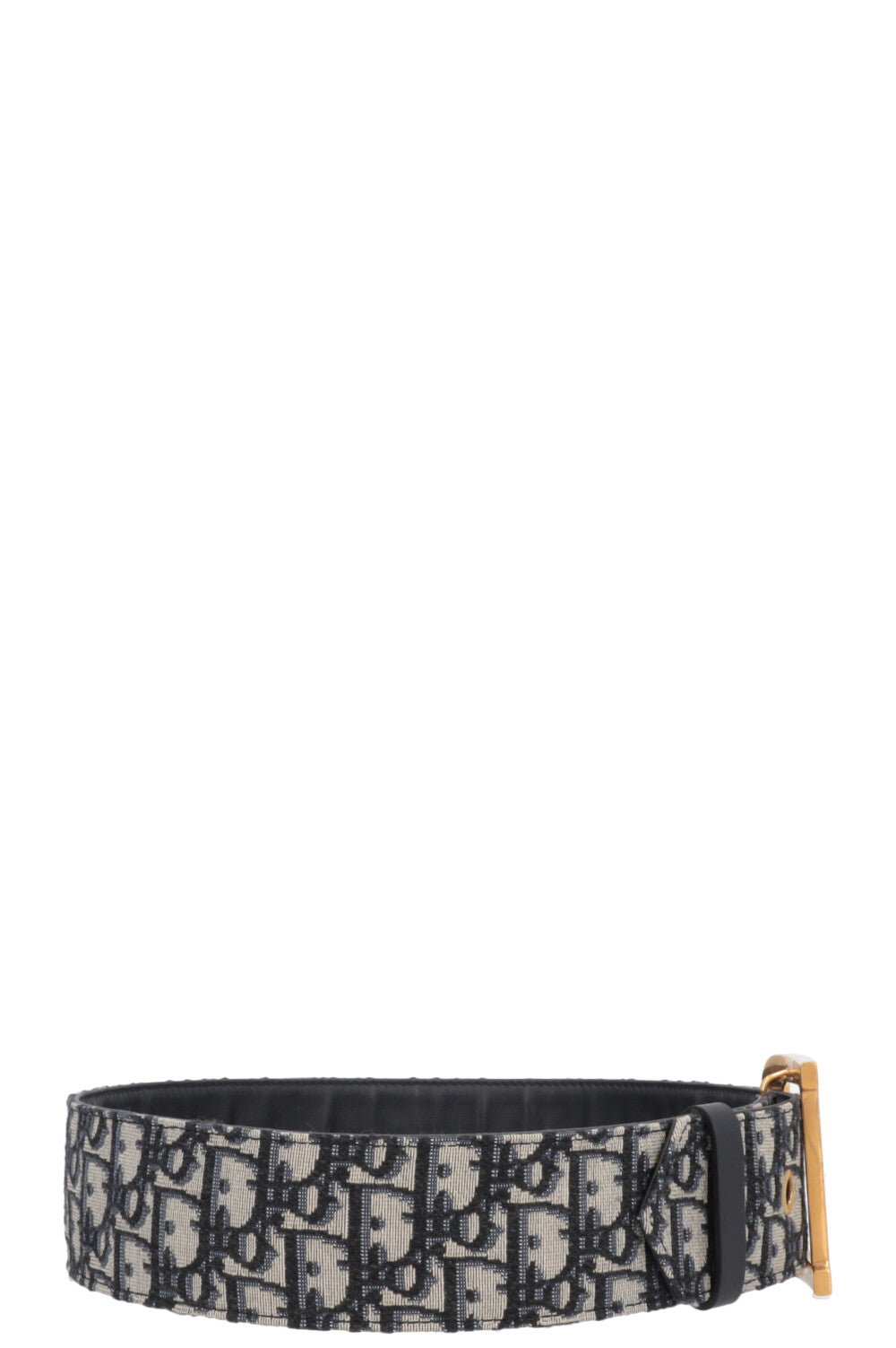 CHRISTIAN DIOR DiorQuake Waist Belt Oblique Blue