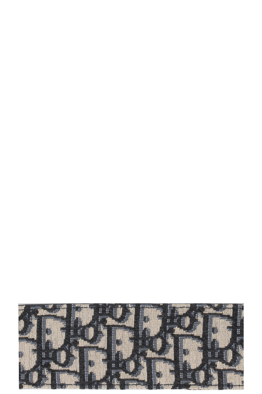 CHRISTIAN DIOR DiorQuake Waist Belt Oblique Blue