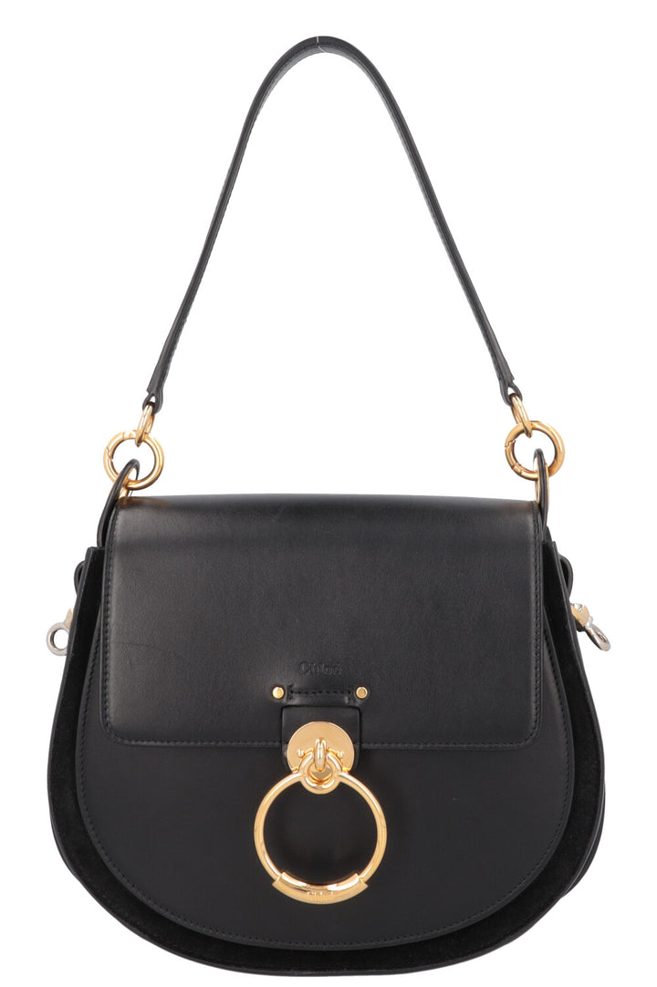 CHLOÉ Medium Tess Crossbody Bag Black