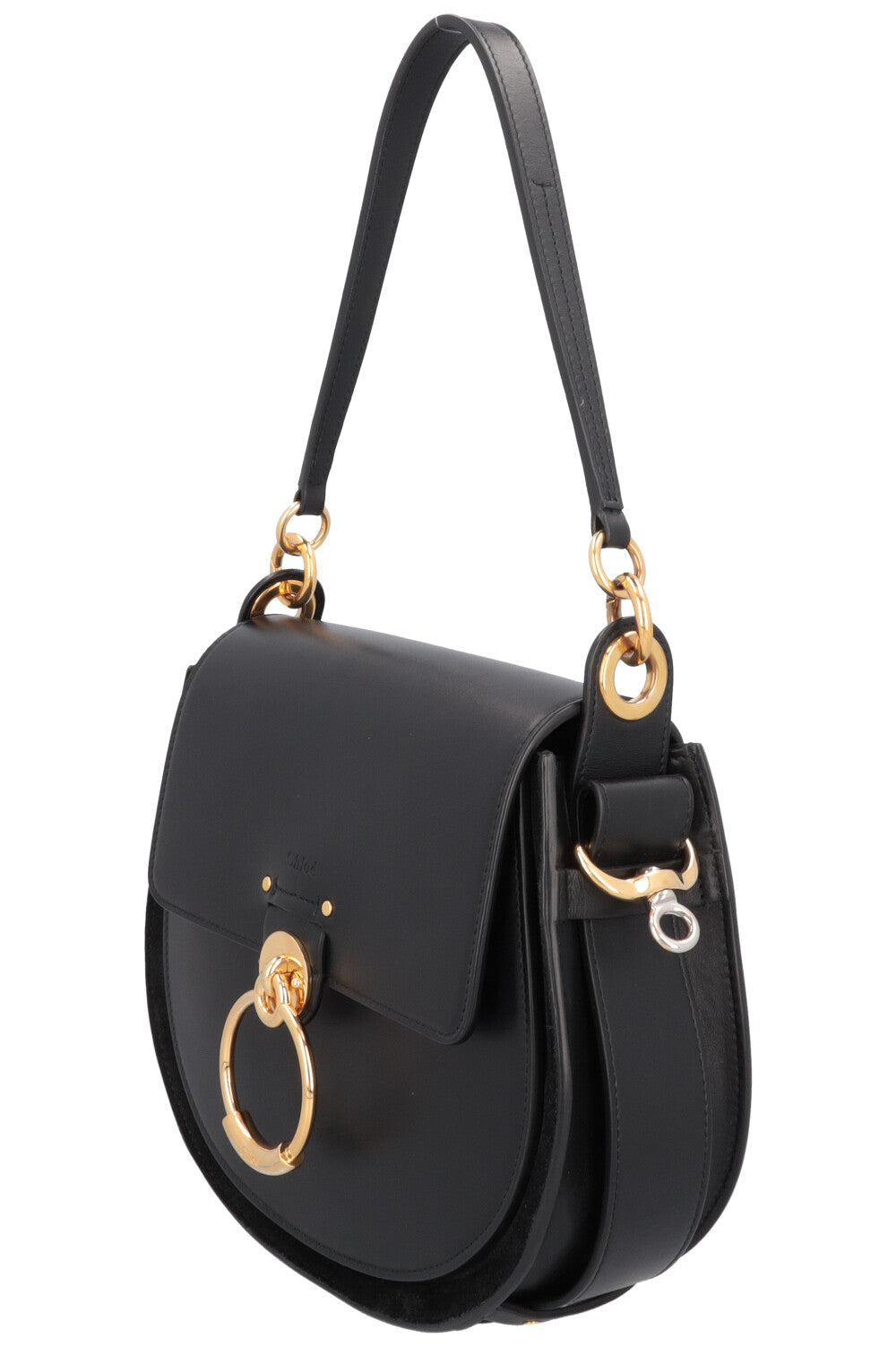 CHLOÉ Medium Tess Crossbody Bag Black