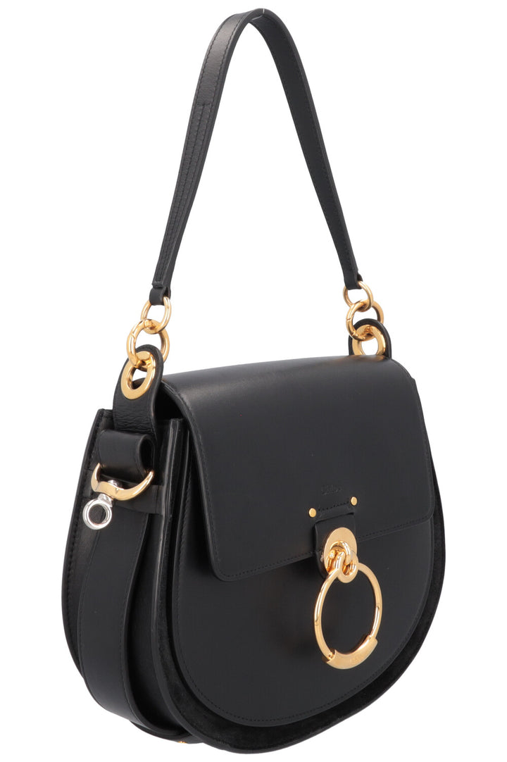 CHLOÉ Medium Tess Crossbody Bag Black