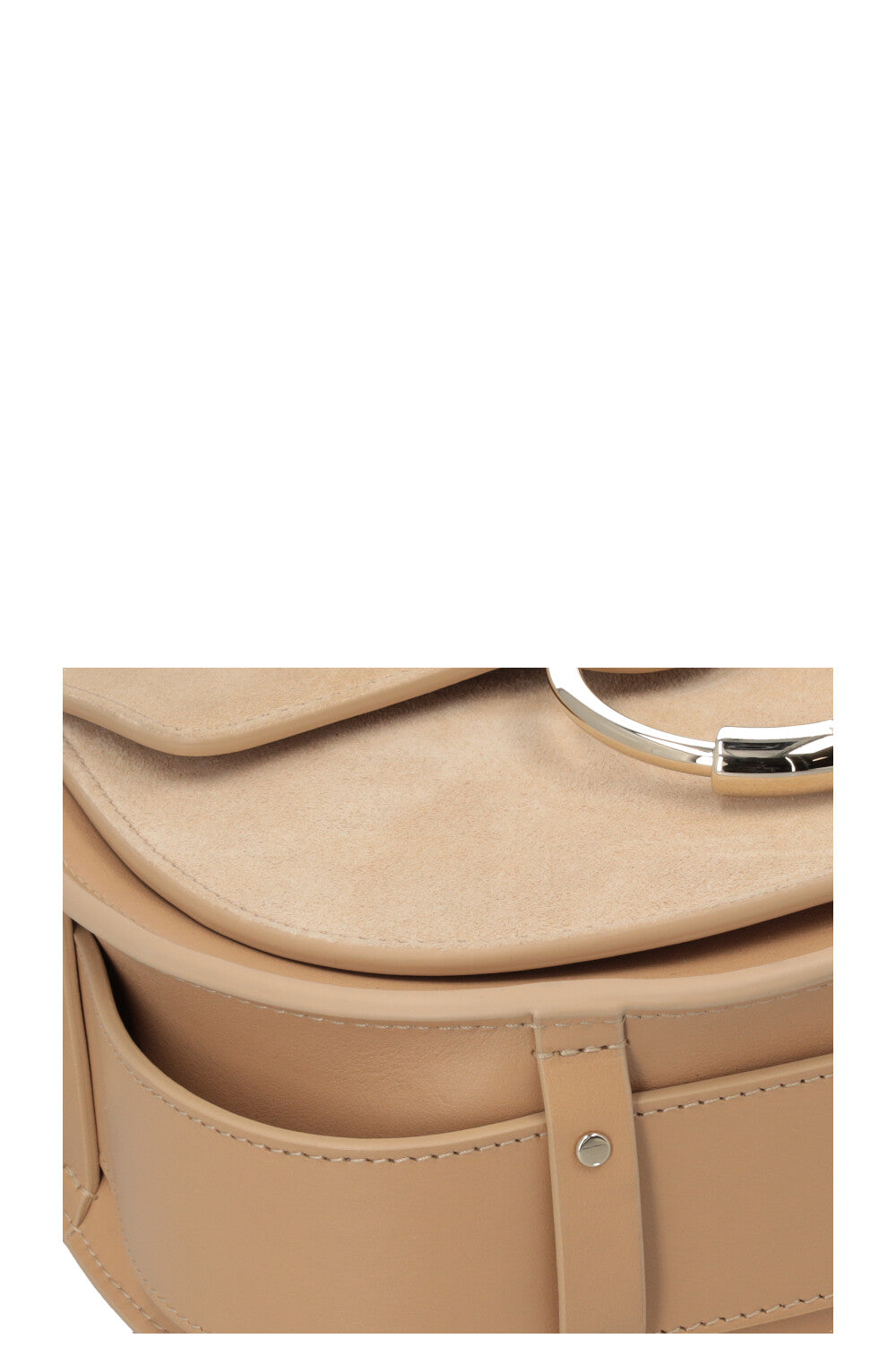 CHLOÉ Small Tess Crossbody Bag Beige