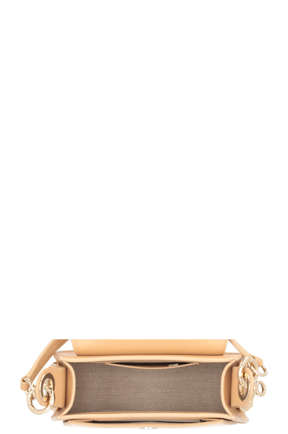 CHLOÉ Small Tess Crossbody Bag Beige