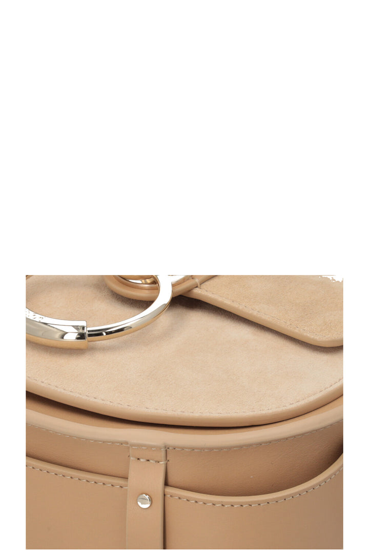 CHLOÉ Small Tess Crossbody Bag Beige