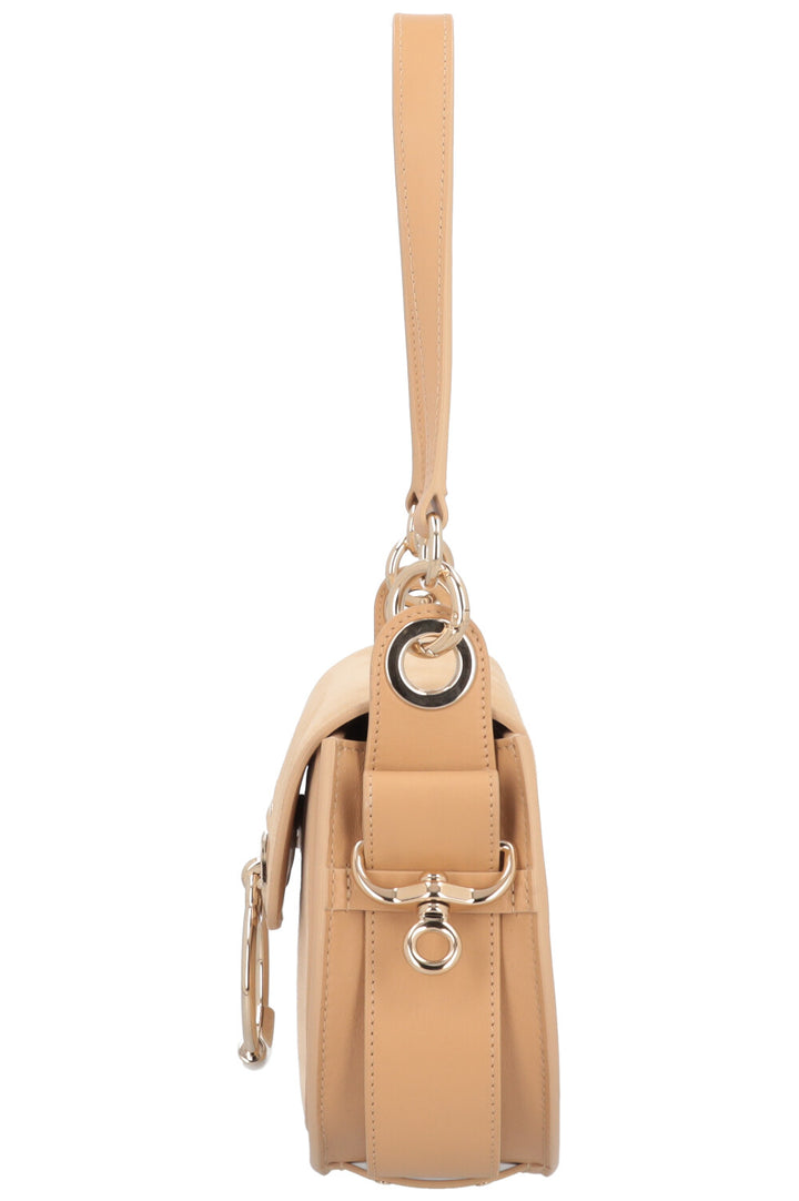 CHLOÉ Small Tess Crossbody Bag Beige