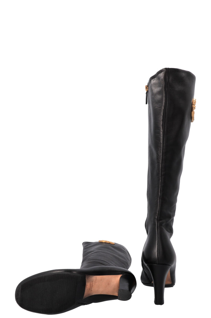 GUCCI GG Interlocking Boots Black