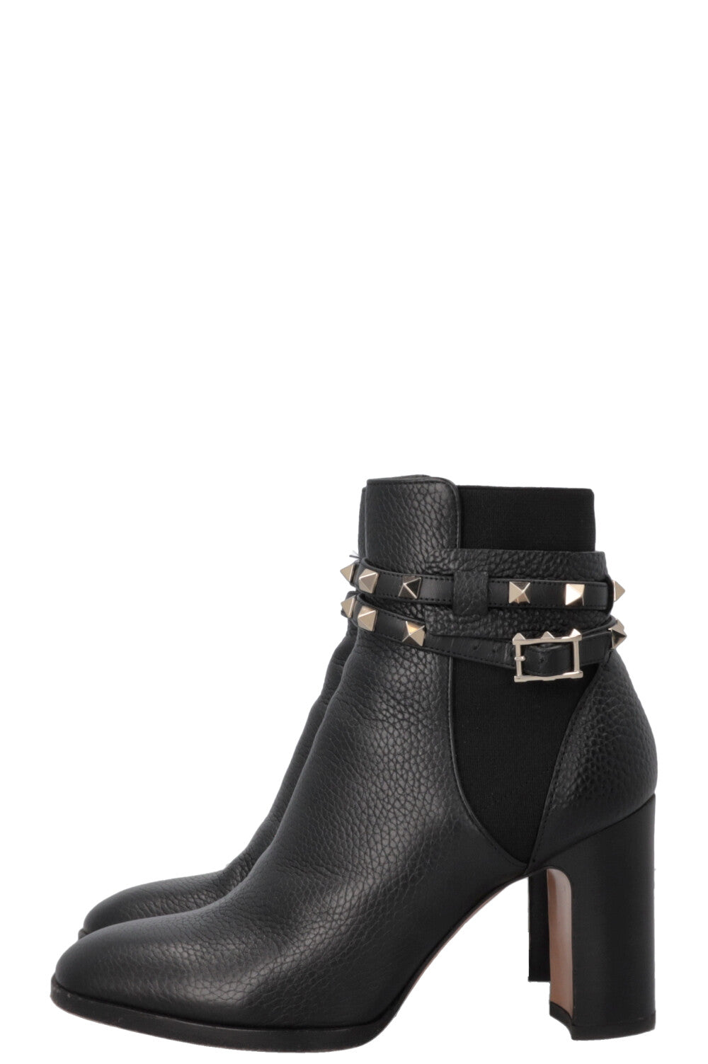 VALENTINO Rockstud Ankle Boots Black