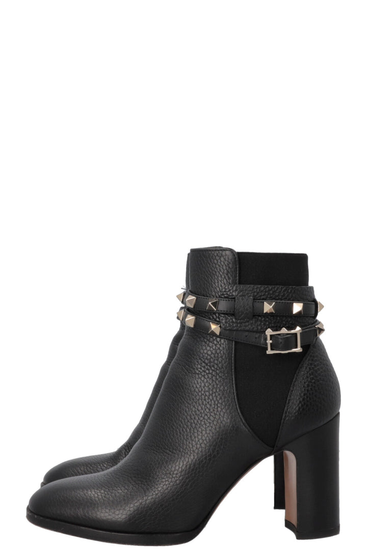 VALENTINO Rockstud Ankle Boots Black