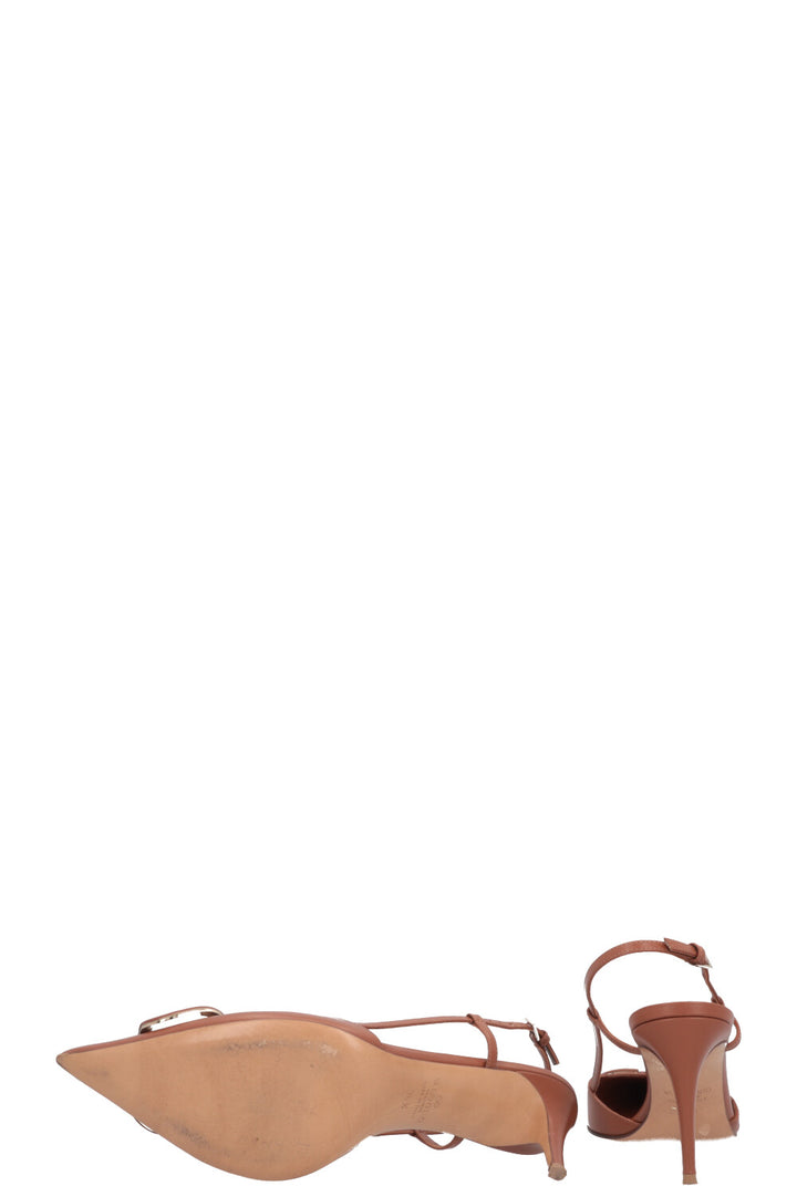 VALENTINO VLogo Heels Cognac
